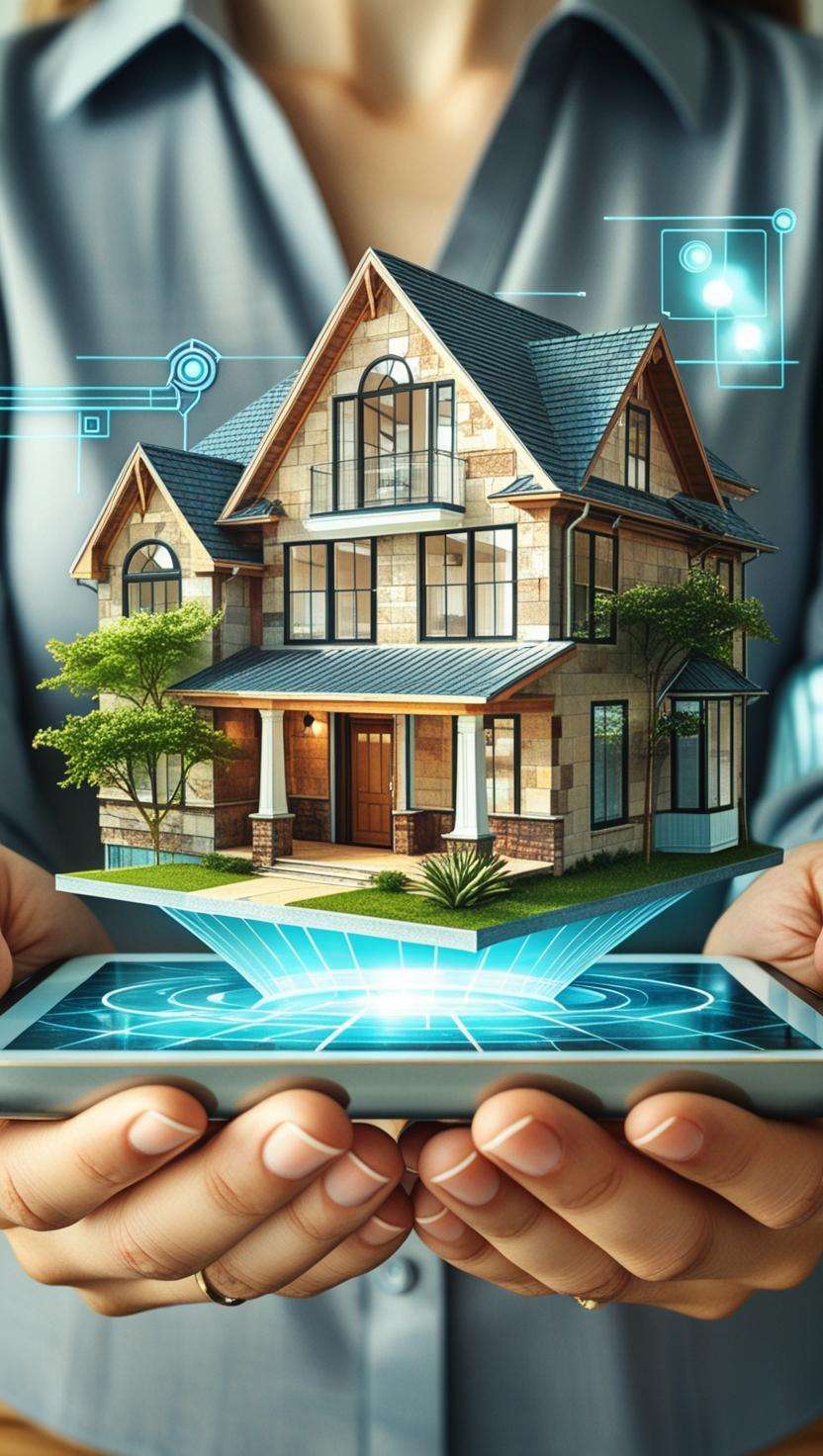 3D Holographic House Design